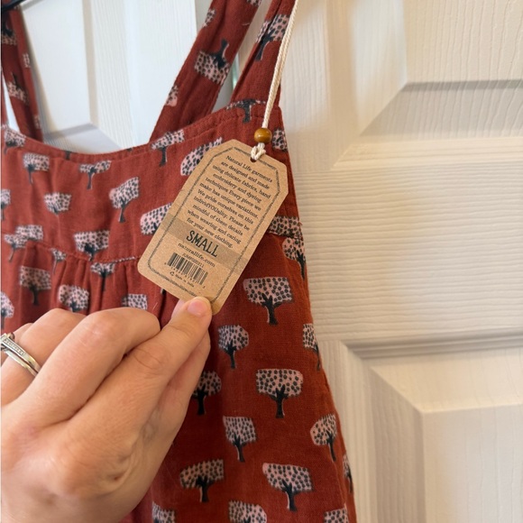 Natural Life Dakota overalls tree print NWT - Picture 7 of 11